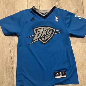 Adidas Kids Oklahoma City Thunder Blue Jersey Top